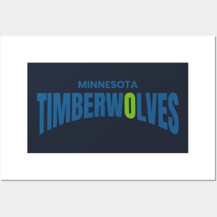 minnesota timberwolves Posters and Art